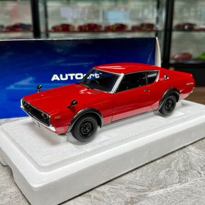 AUTOart SKY SKYLINE GT-R KPGC 110 OpeningModel packaging 1:18 - immagine 1