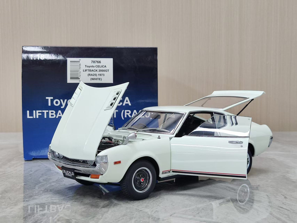 AR AUTO Art 1 18 Toyota CELICA 2000GT RA25 1:18 White - immagine 1