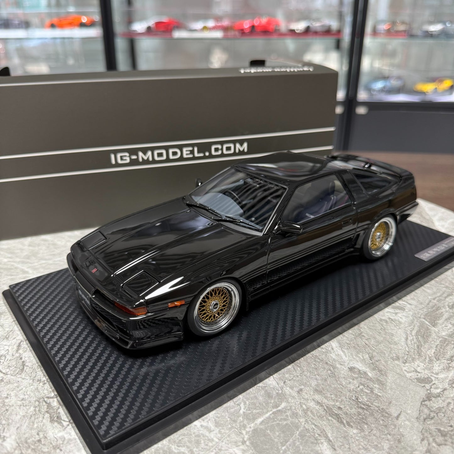 Ignition Model Toyota Supra 3.0GT (MA70) 1:18 Resin Model image 1