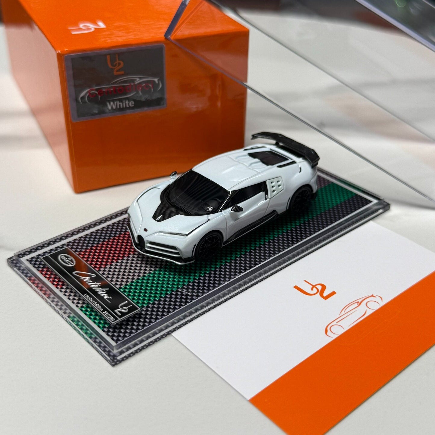 U2 Bugatti Centodieci 1:64 Resin Model image 1