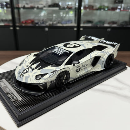 Liberty Walk Lamborghini Aventador EVO GT 1:18 Resin Model image 1