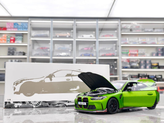 MINICHAMPS BMW M4 CSL 2023 110023020 1:18 - immagine 1