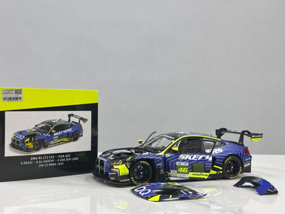 MINICHAMPS BMW M4 EVO WRT 24H LE MANS 2025 1:18 - immagine 1