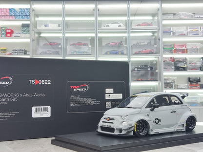 TopSpeed LB-WORKS x Abas Works Fighters 1:18 Grey - immagine 1