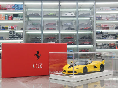 Scale Model 18 Ferrari FXXK Yellow JS 1:18 Yellow - immagine 1