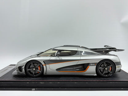 FRONTIART Koenigsegg one 1 FA 1/18ResinModel Silver - immagine 1
