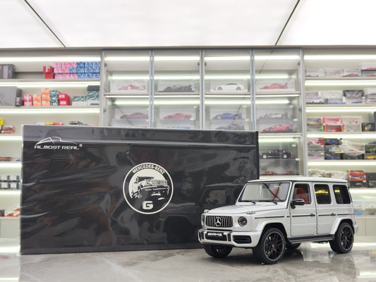 Scale Model Almost Real Mercedes-Benz AMG G 63 820808 1:18 Silver - immagine 1
