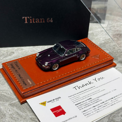 Make Up Porsche Singer 911 (964) Coupe 1:64 Resin Model image 1