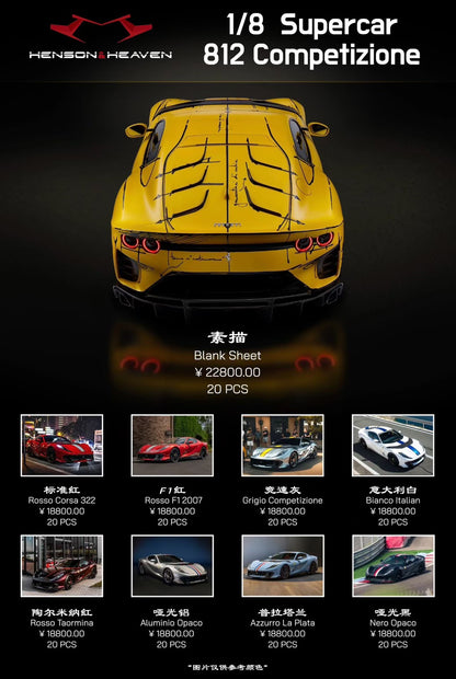 HH MODEL 8 Ferrari 812C 1:8 - immagine 1