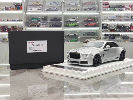 Scale Model DG Rolls-Royce Wraith DG1 DG180120E 1:18 Silver - immagine 1