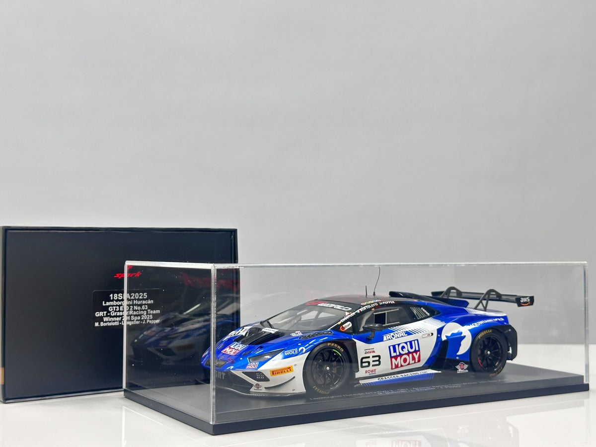 Spark Lamborghini Huracan EV EVO 2 BlueLivery 18SPA 2025 1:18 - immagine 1