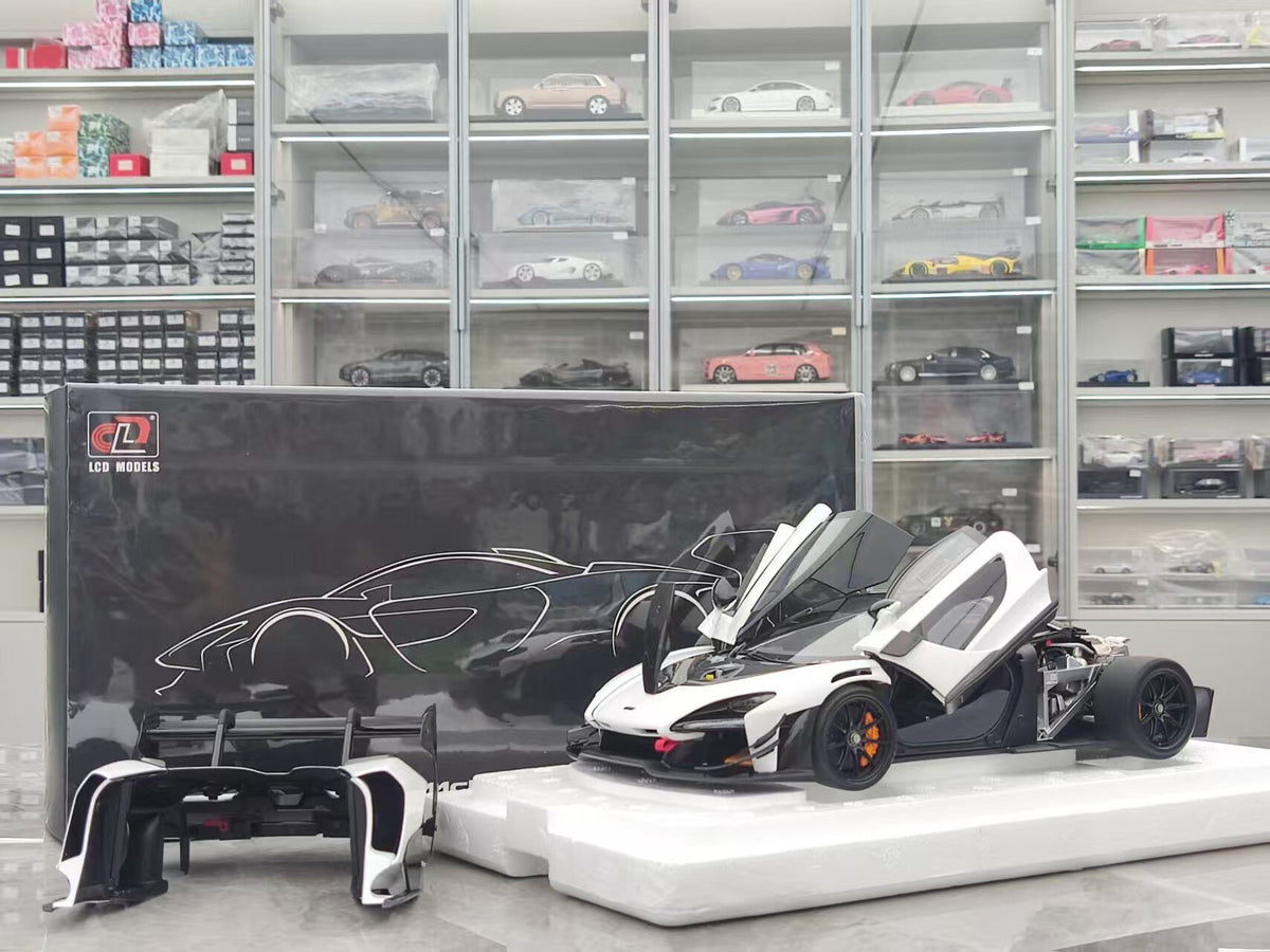 Scale Model LCD McLarenSenna GTR 18016-WH 1:18 White - immagine 1