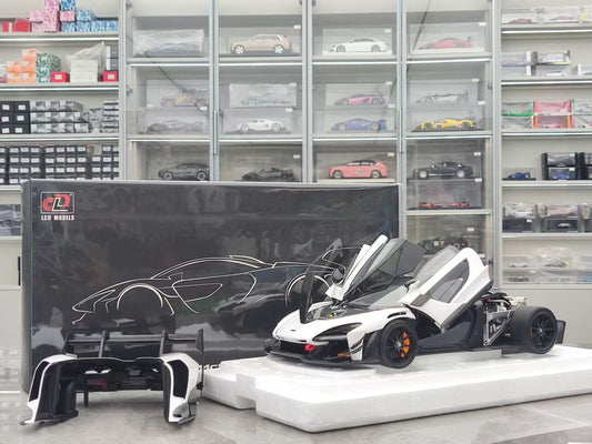 Scale Model LCD McLarenSenna GTR 18016-WH 1:18 White - immagine 1