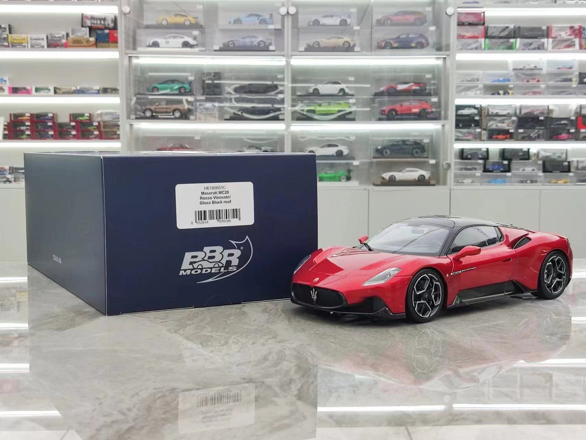 BBR Maserati MC20 Foam packaging 1:18 - immagine 1