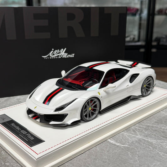 IVY Model Ferrari 488 Pista 1:18 Resin Model image 1