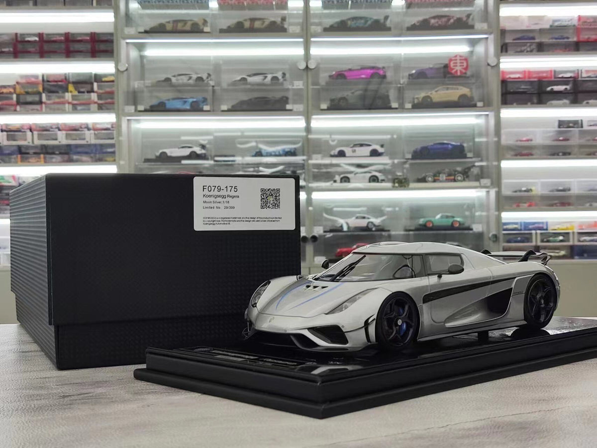 FRONTIART REGERA 723 7233 1:18 Silver - immagine 1
