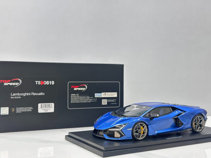TopSpeed Lamborghini Revuelto 1:18 Blue - immagine 1