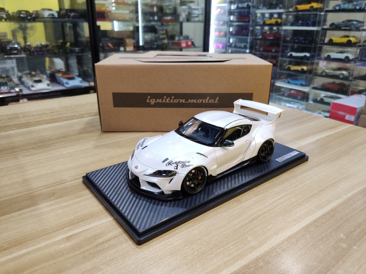 Ignition Model Toyota SUPRA Pearl 1:18 Pearl White - immagine 1