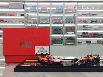 BBR Ferrari 499P EMP 85EXCH 1:18 Red - immagine 1