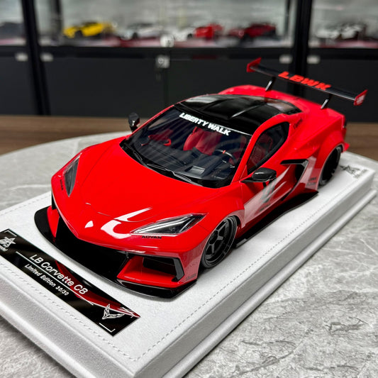 BBA Model Chevrolet Corvette C8 1:18 Resin Model image 1