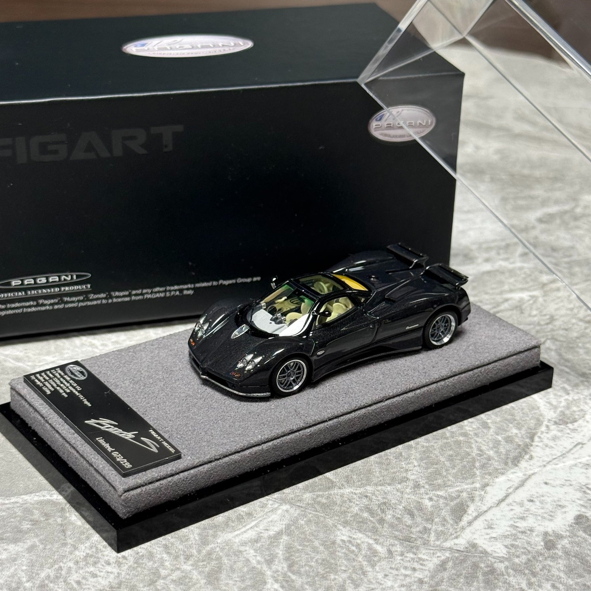 FIGART MODEL Pagani Zonda 1:64 Resin Model image 1