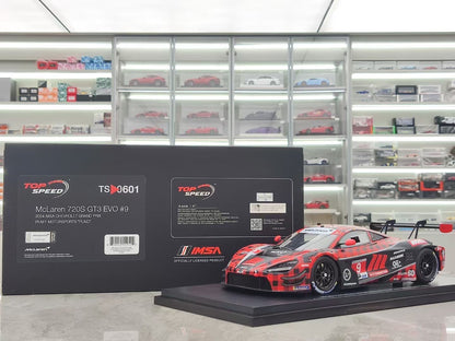 TopSpeed McLaren 720S Evo Pfaff Motorsports Plaid 1:18 - immagine 1