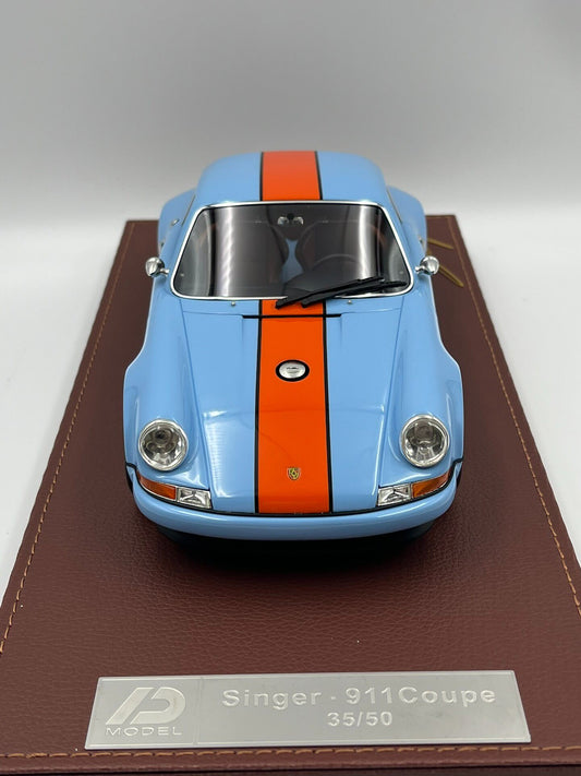 Scale Model Delicate 1 18Porsche 911 Sin Singer Light - immagine 1