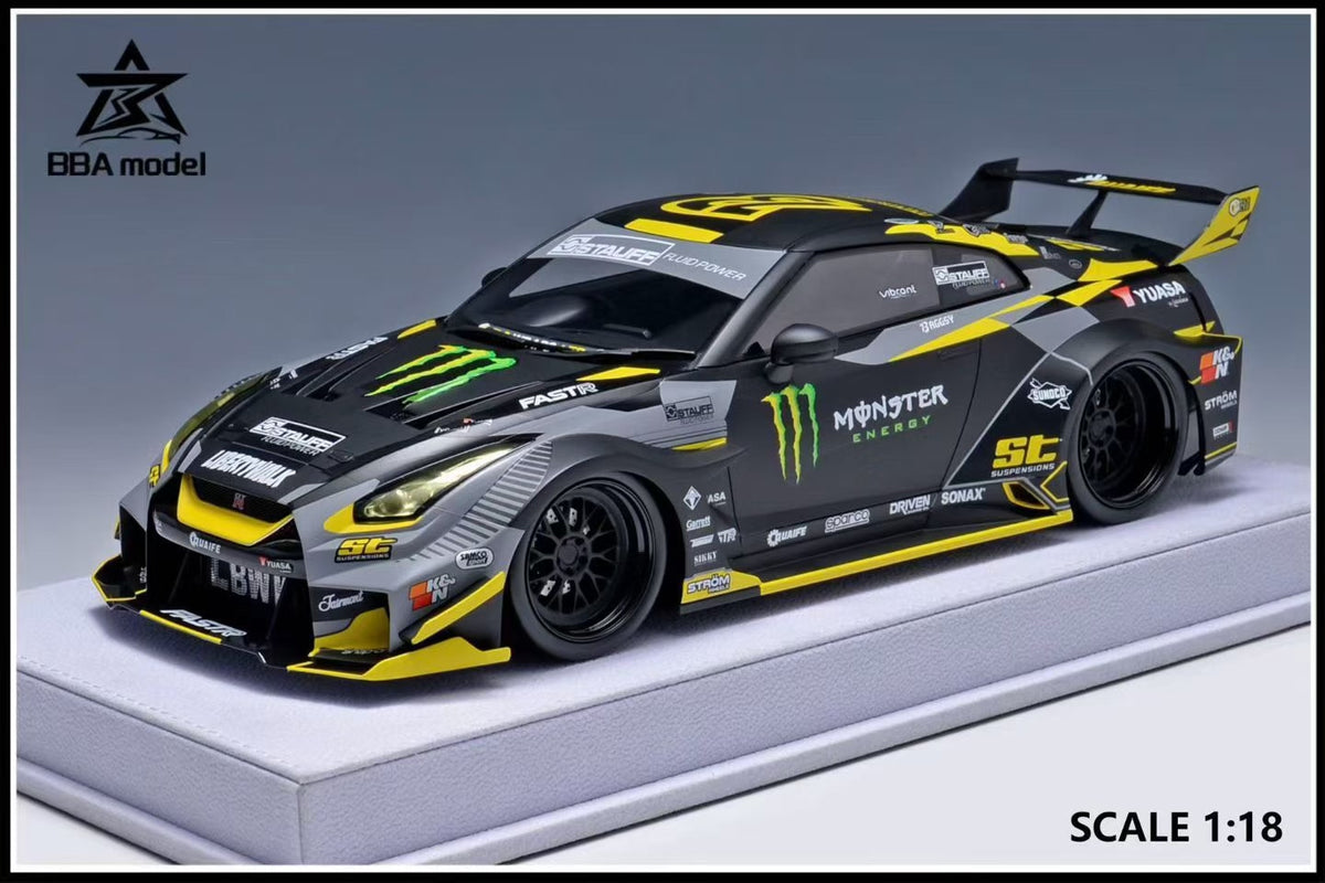 BBA MODEL NissanGTR 35GT-RR LBWK 1:18 - immagine 1