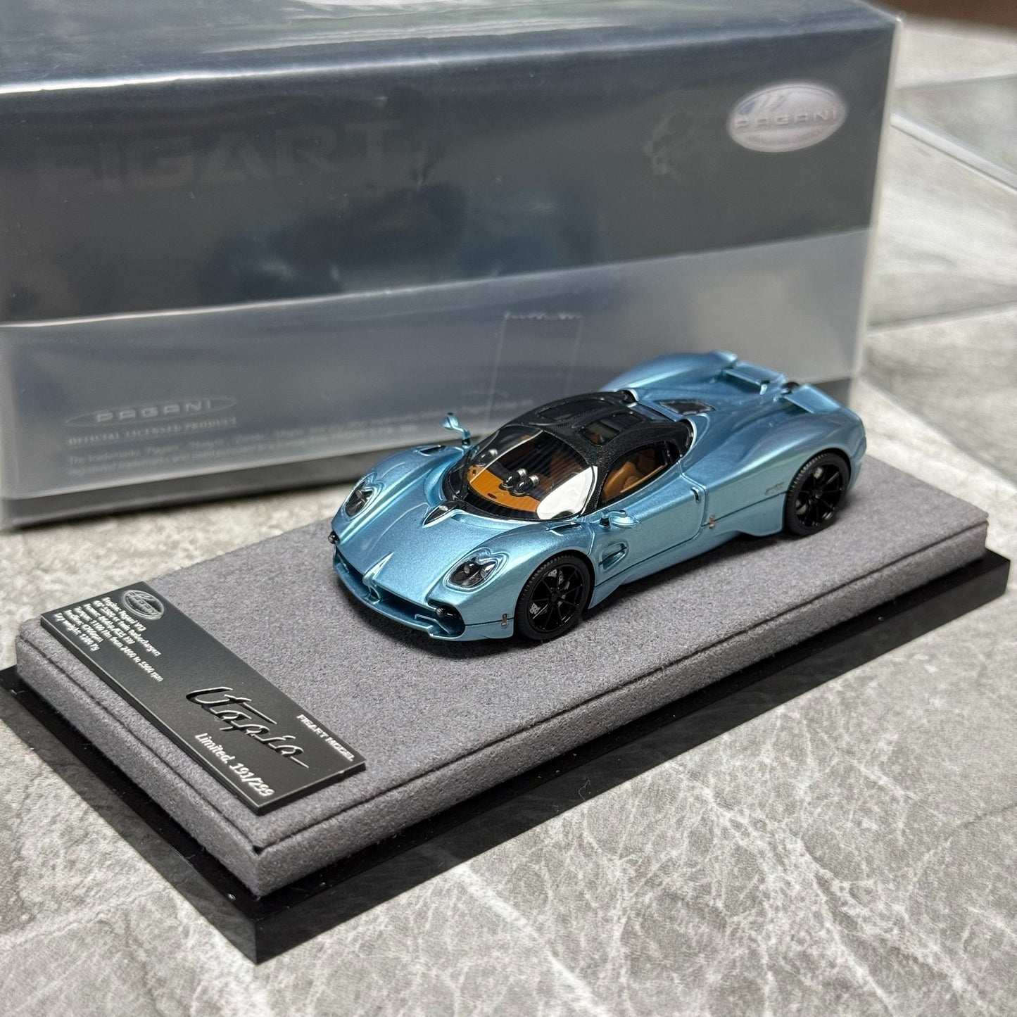 FIGART MODEL Pagani UTOPIA 1:64 Resin Model image 1