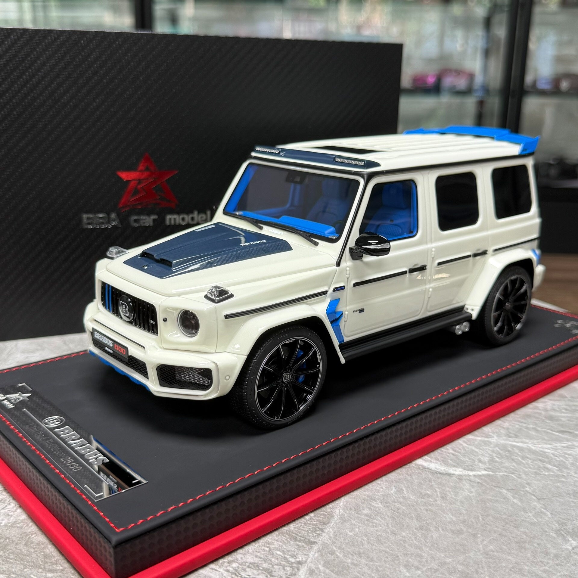BBA Model Mercedes-Benz Brabus G800 1:18 Resin Model image 1