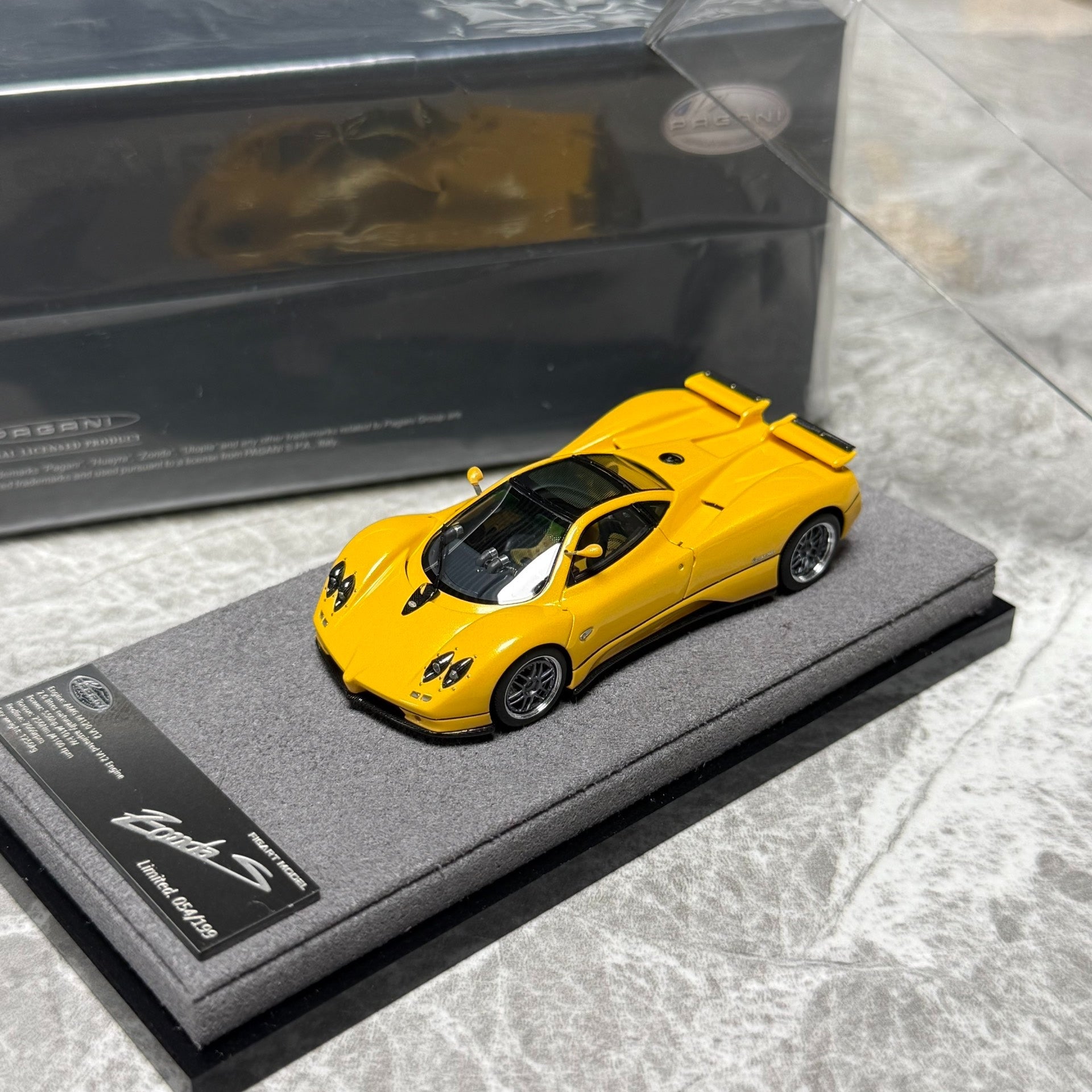 FIGART MODEL Pagani Zonda 1:64 Resin Model image 1