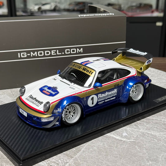 Ignition Model Porsche 964 RWB 1:18 Resin Model image 1
