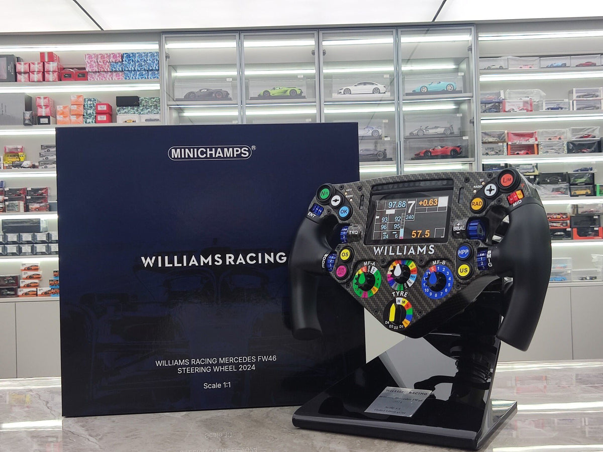 MINICHAMPS WILLIAMS F1 FW4 FW46 2024 210240223 1:1 Black - immagine 1