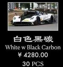 HH MODEL Pagani Zonda R& Evo Evolution Specials 1:18 - immagine 1