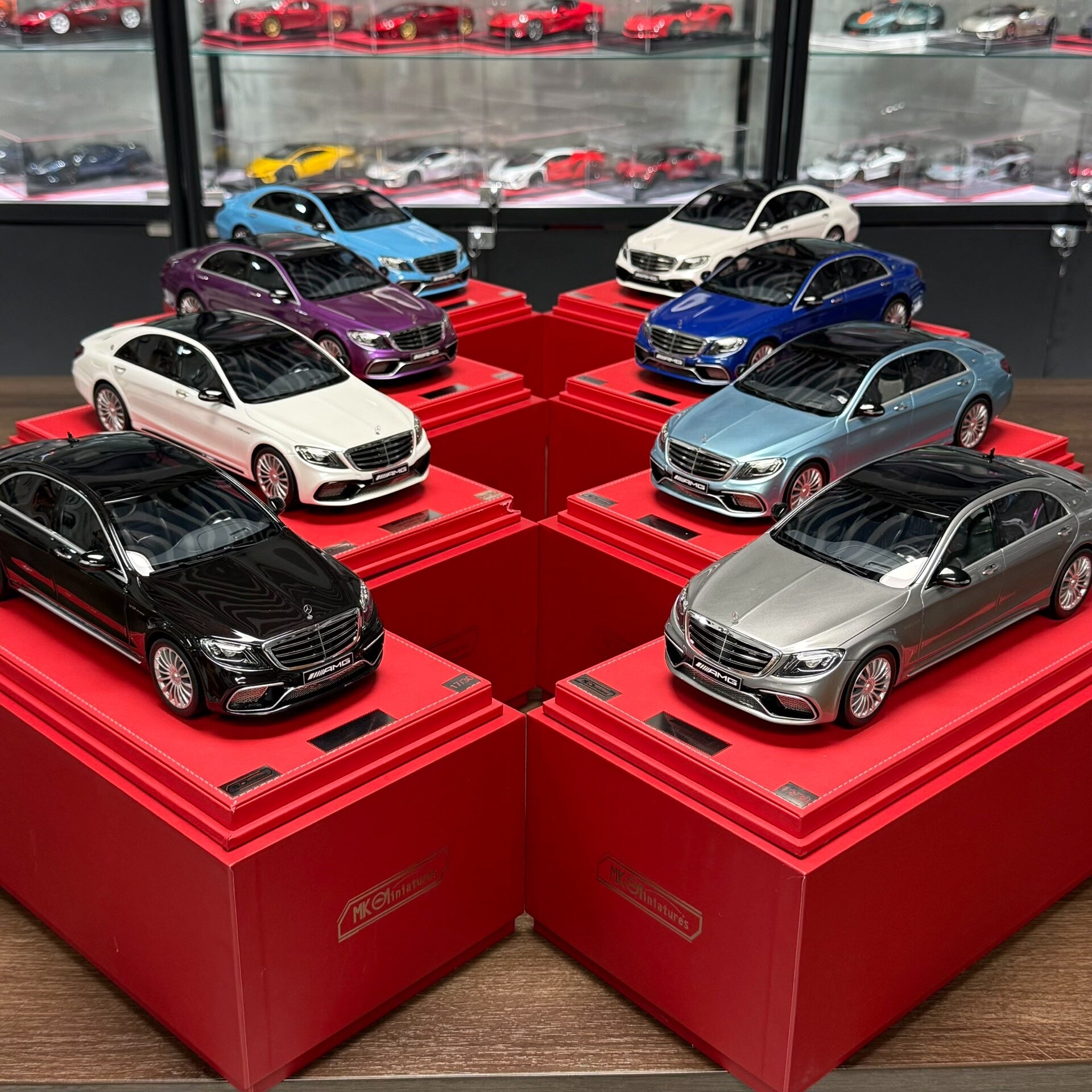 MK Mercedes-Benz S65 AMG W222 1:18 Resin Model image 1