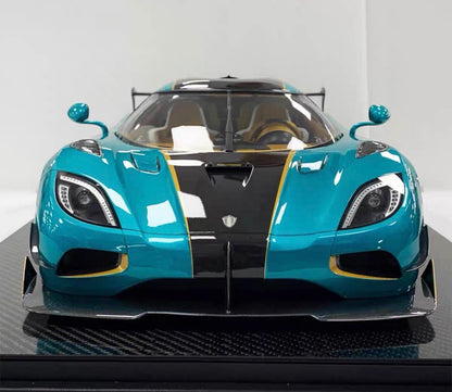 Frontiart 1/8 Koenigsegg Agera RS Ocean Blue Limited Edition Resin Model