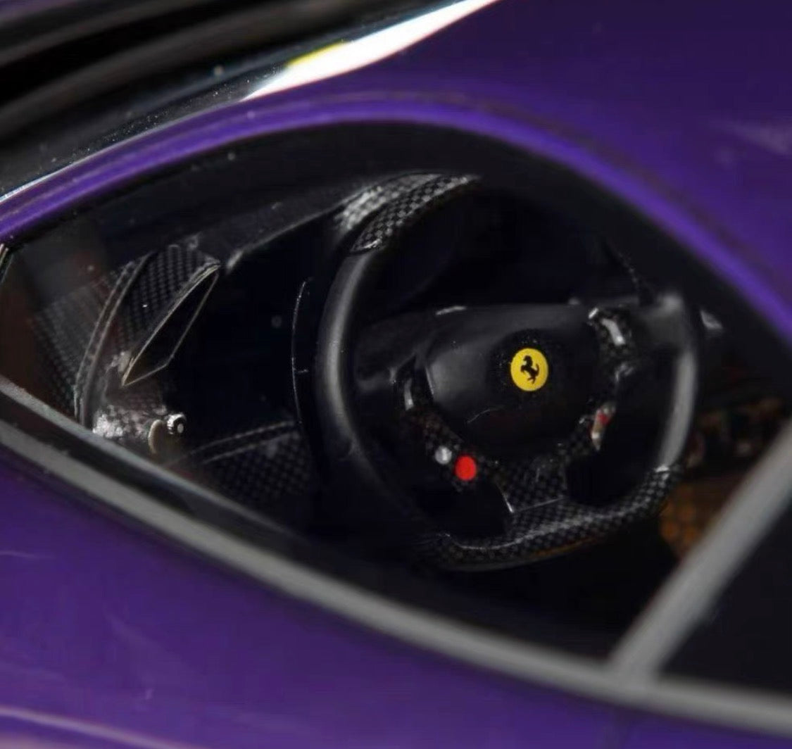 BBR 1/18 Ferrari 488 Pista Viola Hong Kong Special Edition Limited 16/25