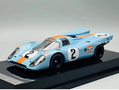 Amalgam 1/18 Porsche 917K Daytona Gulf Livery Resin Model