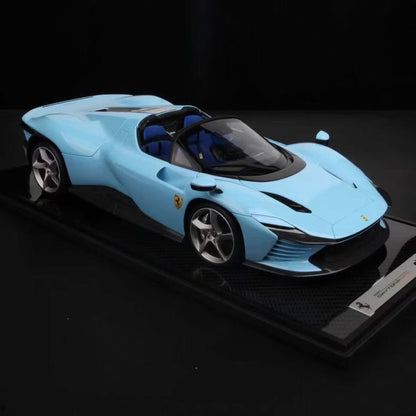 BBR 1/12 Ferrari Daytona SP3 Resin Model – Blu Pozzi