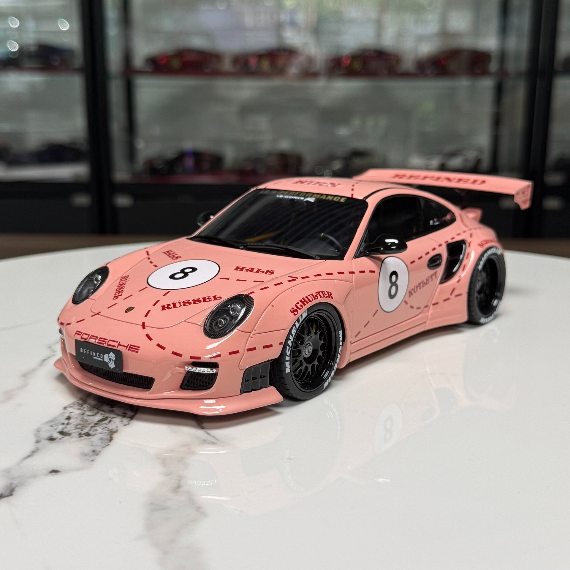 GT Spirit Porsche 911 997 LB-WORKS 1:18 Resin Model image 2