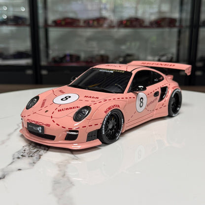 GT Spirit Porsche 911 997 LB-WORKS 1:18 Resin Model image 2