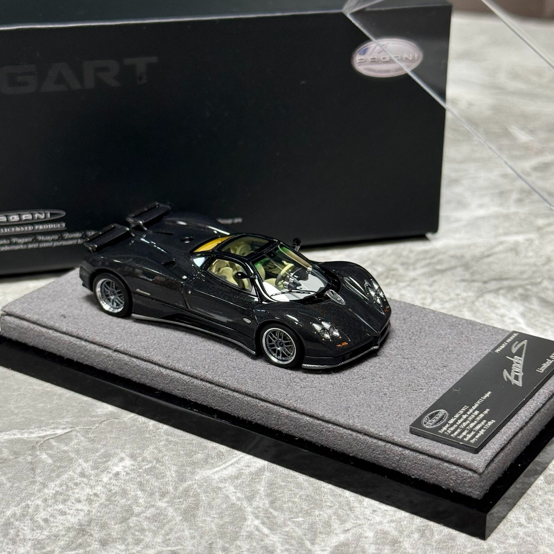 FIGART MODEL Pagani Zonda 1:64 Resin Model image 2
