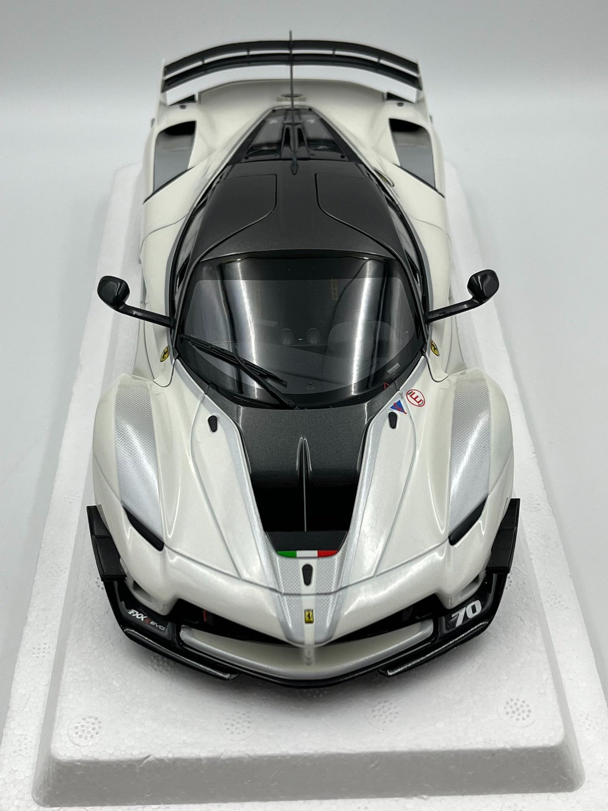 BBR 1 18 Ferrari fxxk EVO 1:18 White - immagine 2