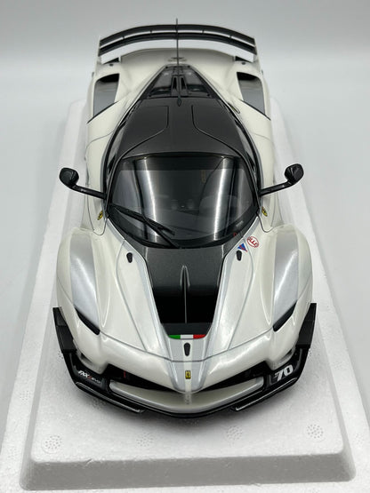 BBR 1 18 Ferrari fxxk EVO 1:18 White - immagine 2