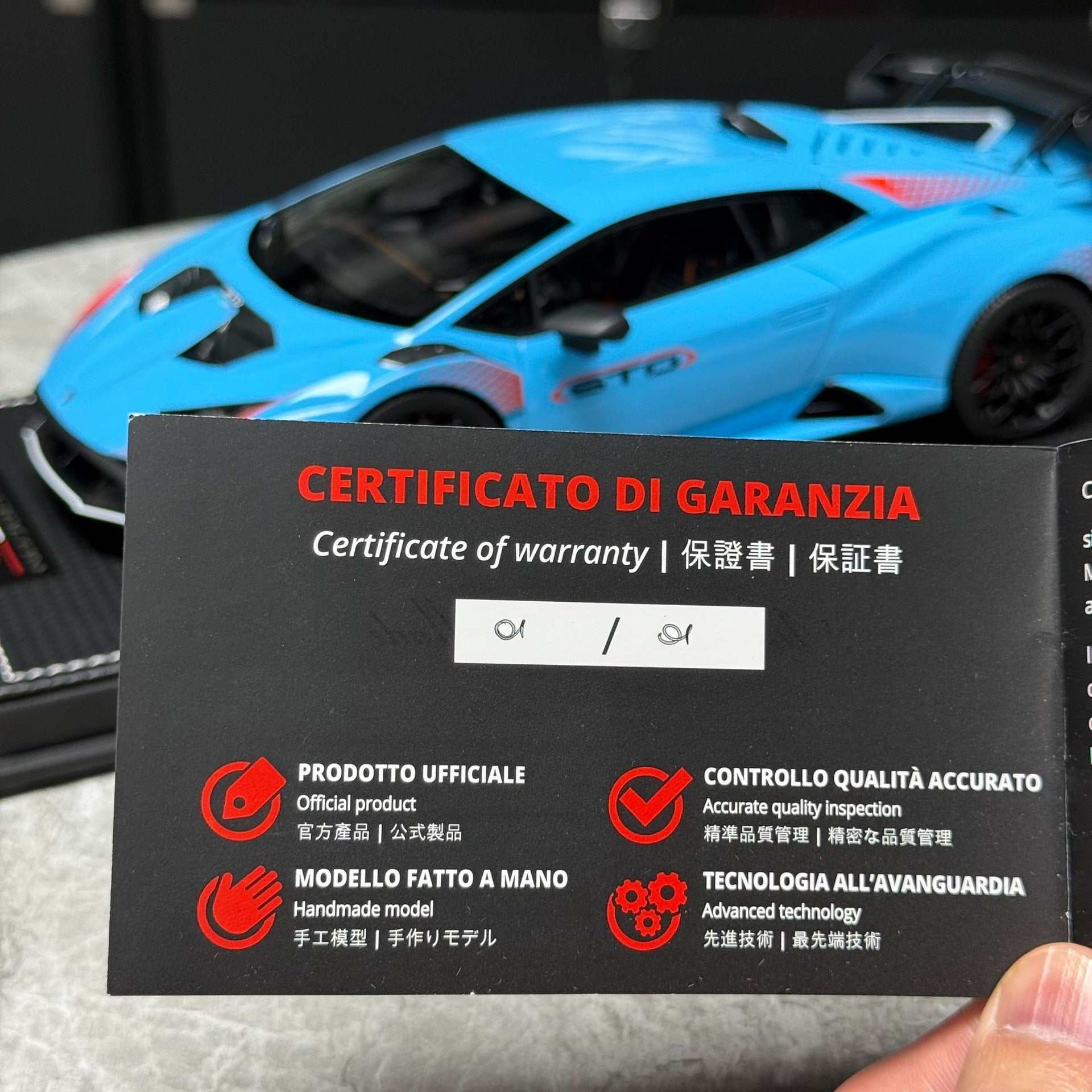 MR Lamborghini 1:18 Resin Model image 2