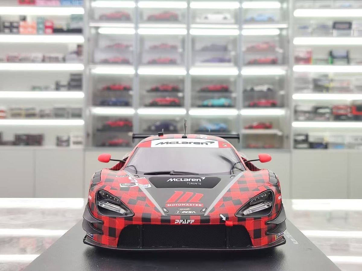 TopSpeed McLaren 720S Evo Pfaff Motorsports Plaid 1:18 - immagine 2