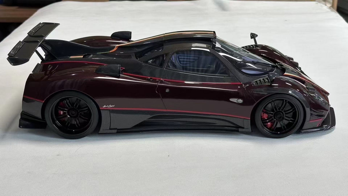 HH MODEL 8 Pagani zonda 760 Danubio Attack Pearl King 1:8 Green - immagine 2