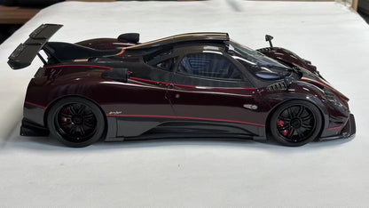 HH MODEL 8 Pagani zonda 760 Danubio Attack Pearl King 1:8 Green - immagine 2