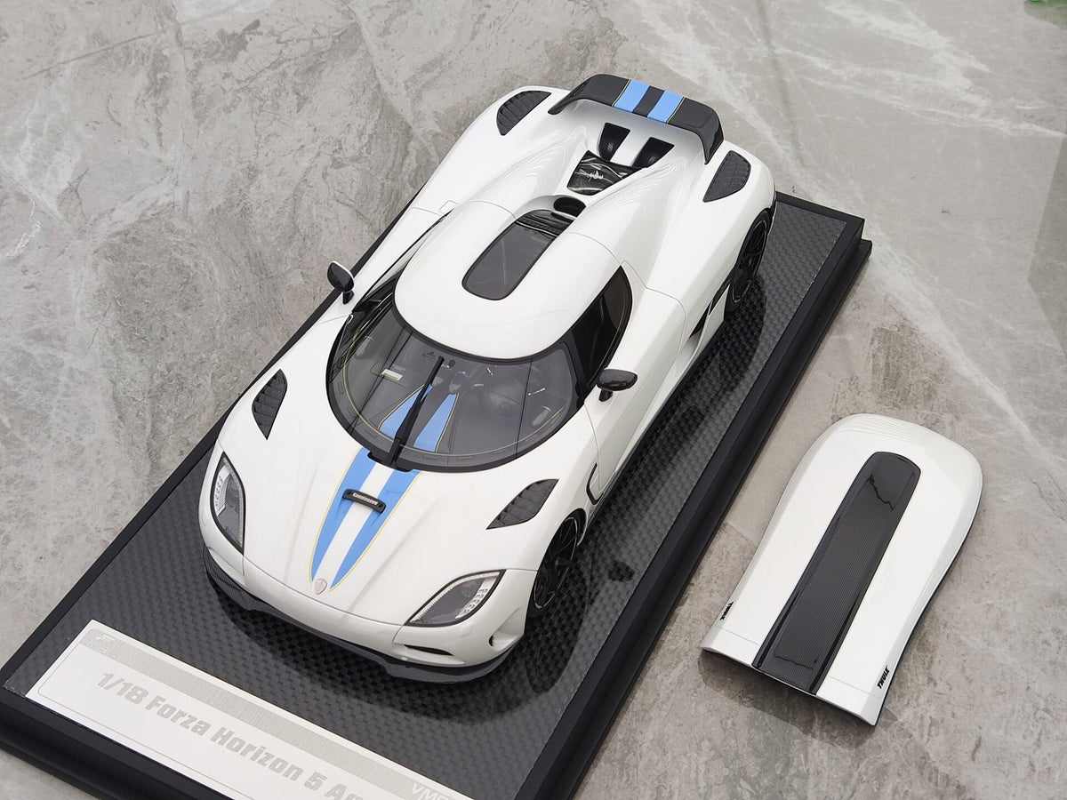 Scale Model VMB Horizon 5 A Agera 049 1:18 White - immagine 2