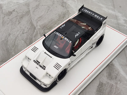 Scale Model RUNNER 18 FerrariF 40 AZ-1 JM-RNR 017 White - immagine 2